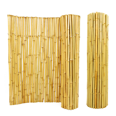 criblage roulé en bambou de barrière de 180cm de jardin en bambou décoratif de Natural Bamboo Fence