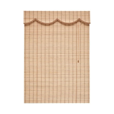 le rouleau en bambou coloré d'abat-jour de fenêtre de lumière du jour de 2m a plissé des abat-jour