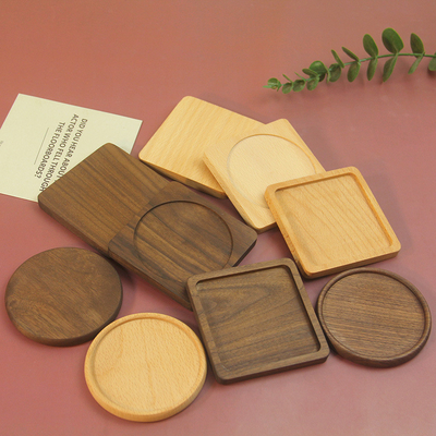 Tapis en bois en bambou original qui respecte l'environnement de Tray Square /Round de café d'Eco-ensemble de caboteurs en bambou faits sur commande