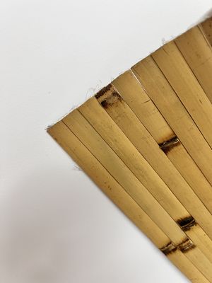Le papier peint en bambou organique est durable et élégant