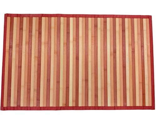 Tapis de plancher en bambou antidérapant durable: tapis en bambou écologique pour salle de bain et cuisine