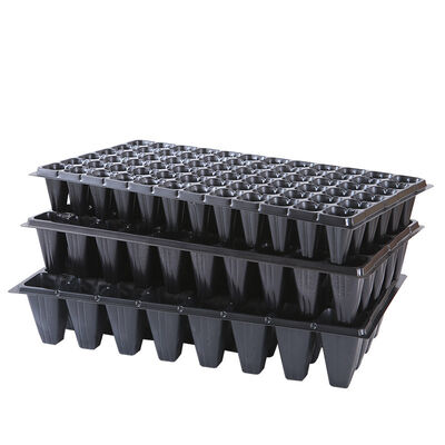 Plateau de semis en plastique, plateau de germination de pépinière pour les plantes et les semences