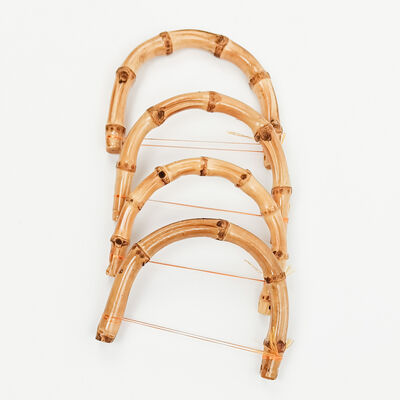 Matériau brut artisanal à base de racines de bambou naturelles faites à la main pour la décoration de jardin et la décoration intérieure