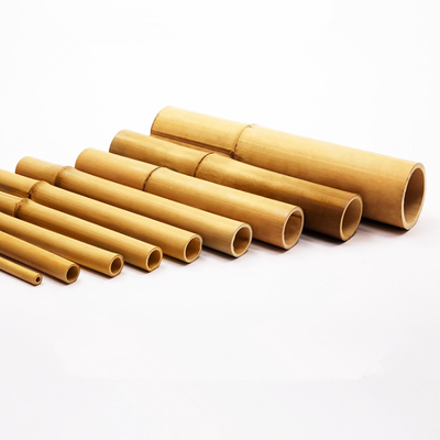 Taille personnalisée Poteaux de bambou sec pur naturel pour la construction ou la décoration