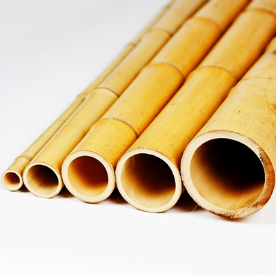 Enjeux en bambou de Polonais de 3 pouces de bambou écologique de Moso pour le jaune de décoration d'usine