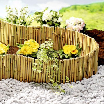 barrière en bambou décorative de frontière de Little Garden Decorative de barrière de 20x100cm