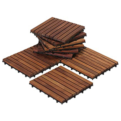 Système caché résistant d'agrafe d'attache d'acier inoxydable de plancher en bambou extérieur horizontal