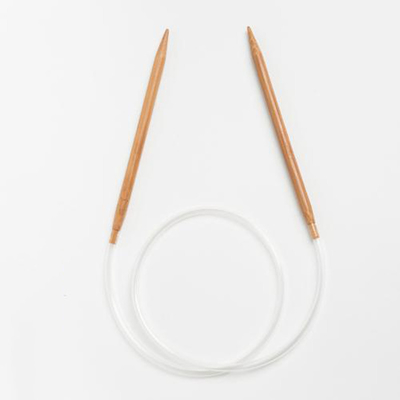 Les aiguilles de tricotage circulaires en bambou de tube transparent doublent les kits aigus d'aiguilles de crochet