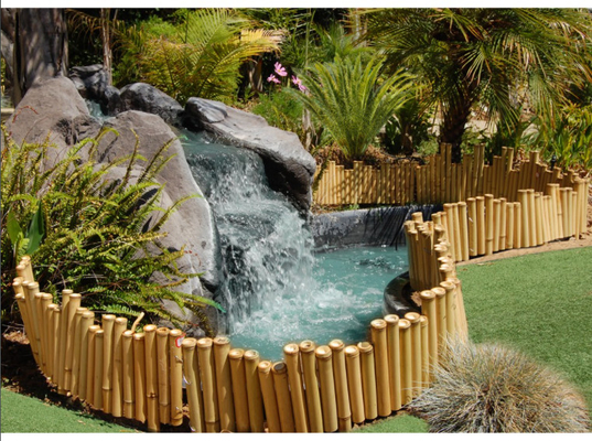 Jardin naturel de matière première clôturant des panneaux avec la longueur de 180cm 240cm