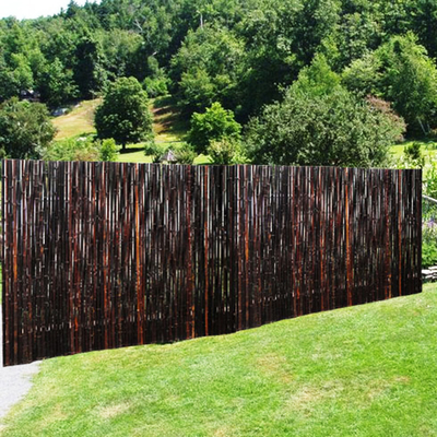 petit pain en bambou de 150x180cm clôturant la barrière en bambou décorative d'arrière-cour de balcon de treillis