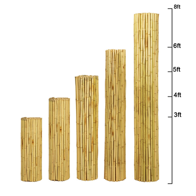frontière en bambou décorative de For Garden Backyard de barrière colorée par nature de 150cm