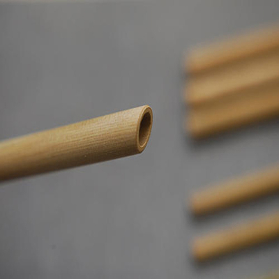 Biodégradable compostable de pailles réutilisables en bambou écologiques avec Straw Cleaner