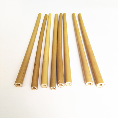 Boire froid de Straw Healthy Natural Straw Coffee de pailles en bambou jetables durables