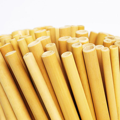 Boire froid de Straw Healthy Natural Straw Coffee de pailles en bambou jetables durables