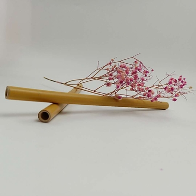 Pailles en bambou personnalisées jetables