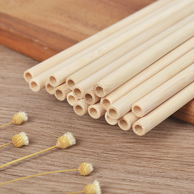 Éco-friendly réutilisable bambou paille à boire pour les fêtes