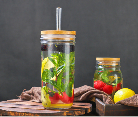 La bougie de pot de Ring Bamboo Jar Lid Storage de silicium cognent les couvercles hermétiques en bambou