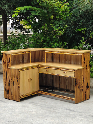 Porte extérieure d'intérieur de Tiki Bars With Cabinet And de plage de partie
