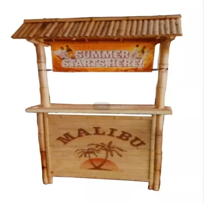 Porte extérieure d'intérieur de Tiki Bars With Cabinet And de plage de partie