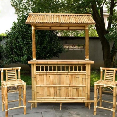 Porte extérieure d'intérieur de Tiki Bars With Cabinet And de plage de partie