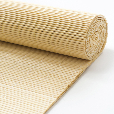 rideau coloré adapté aux besoins du client par protection solaire aveugle en bambou en rouleau de 1.8m pour la maison