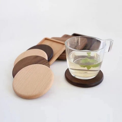 Tableau Mat For Succulent Plant Pots d'éraflure de soucoupe en bambou en usine de 9cm anti
