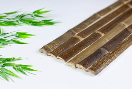 Moitié naturelle biodégradable de Polonais de taille en bambou en bambou de lamelles adaptée aux besoins du client pour la décoration