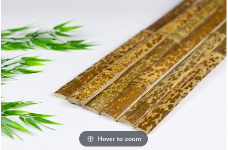Les lamelles en bambou épaisses en bambou naturelles de matière première de Moso pour la décoration Handcraft