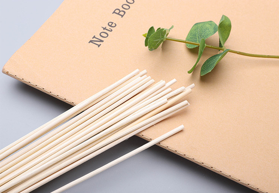 bâtons en bois de luxe de diffuseur d'huile essentielle d'arome de refraîchissant de Reed Diffuser Sticks Home Air de rotin de 22.5cm