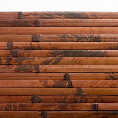 Panneautage en bambou de lamelles en bambou naturelles de Wallcovering pour le restaurant à la maison