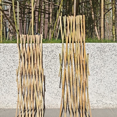 Jardin flexible en bambou expansible de treillis de Polonais clôturant pour la décoration 120*180cm de balcon
