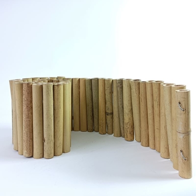 20x100cm Cane Bamboo Edging Border Fence pour le petit balcon de jardin décoratif