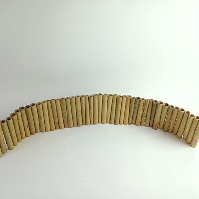 20x100cm Cane Bamboo Edging Border Fence pour le petit balcon de jardin décoratif