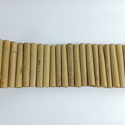 20x100cm Cane Bamboo Edging Border Fence pour le petit balcon de jardin décoratif
