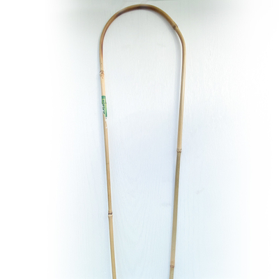 Le bambou de matière première de 100% jalonne 6m que les cercles de forme d'U Handcrafted la fleur de soutien de treillis