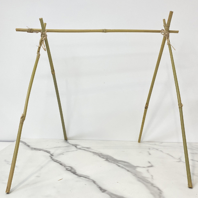 Le bambou en bambou naturel adapté aux besoins du client de matière première jalonne le diamètre de la longueur 6mm de 40cm 60cm 90cm