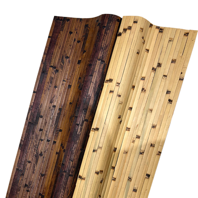 Moitié naturelle biodégradable de Polonais de taille en bambou en bambou de lamelles adaptée aux besoins du client pour la décoration