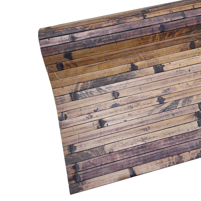 Moitié naturelle biodégradable de Polonais de taille en bambou en bambou de lamelles adaptée aux besoins du client pour la décoration