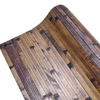 Moitié naturelle biodégradable de Polonais de taille en bambou en bambou de lamelles adaptée aux besoins du client pour la décoration