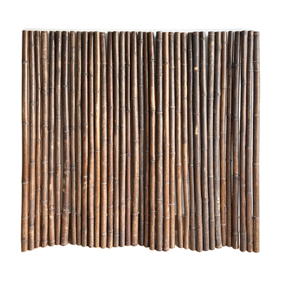 Barrière en bambou peinte matérielle en bambou naturelle Privacy Garden Border de Panels Rolled Bamboo de barrière