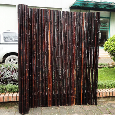 Barrière en bambou peinte matérielle en bambou naturelle Privacy Garden Border de Panels Rolled Bamboo de barrière