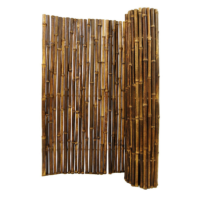 Barrière en bambou peinte matérielle en bambou naturelle Privacy Garden Border de Panels Rolled Bamboo de barrière