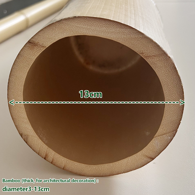 Polonais en bambou cru 100% naturel pour les cannes de jardinage de construction et de décoration/enjeux en bambou de bonne qualité