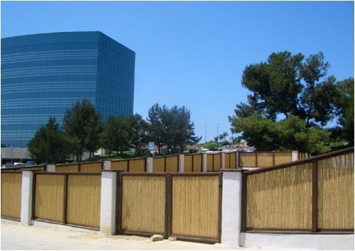 Chambre verte de barrière de Screen Fencing For de jardin en bambou décoratif fumé de pépinière