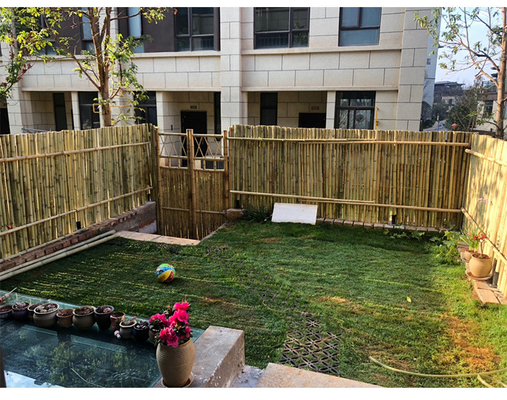 Chambre verte de barrière de Screen Fencing For de jardin en bambou décoratif fumé de pépinière