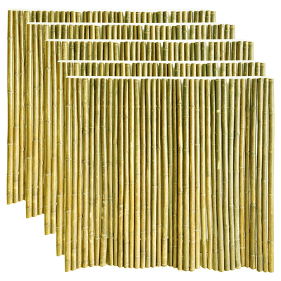mur en bambou d'écran de 2x1.5m avec la décoration de Panel For Garden de barrière d'intimité de cadre