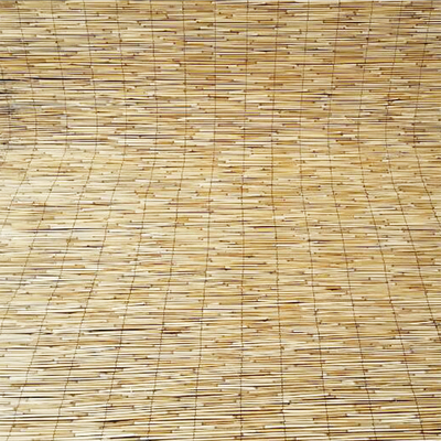 Rouleau naturel écologique de panneaux de barrière roulée décorative légère de roseau pour la cour