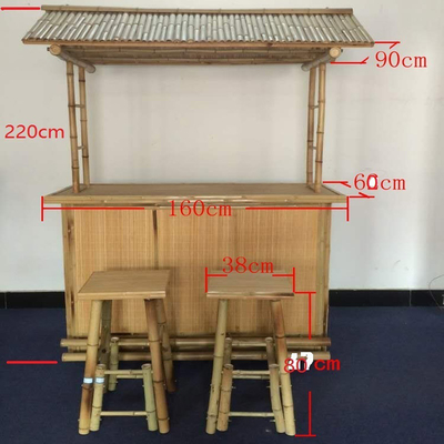 Porte extérieure d'intérieur de Tiki Bars With Cabinet And de plage de partie