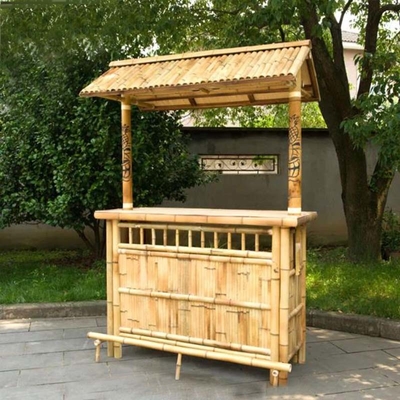 Porte extérieure d'intérieur de Tiki Bars With Cabinet And de plage de partie