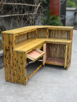 Barres pliables de plage de Tableau en bambou de Tiki Bars With Counter Beverage de partie de plage